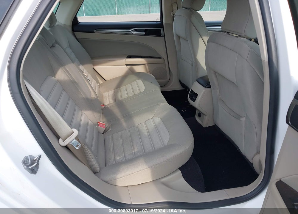 2017 FORD FUSION SE VIN: 3FA6P0HD5HR258156