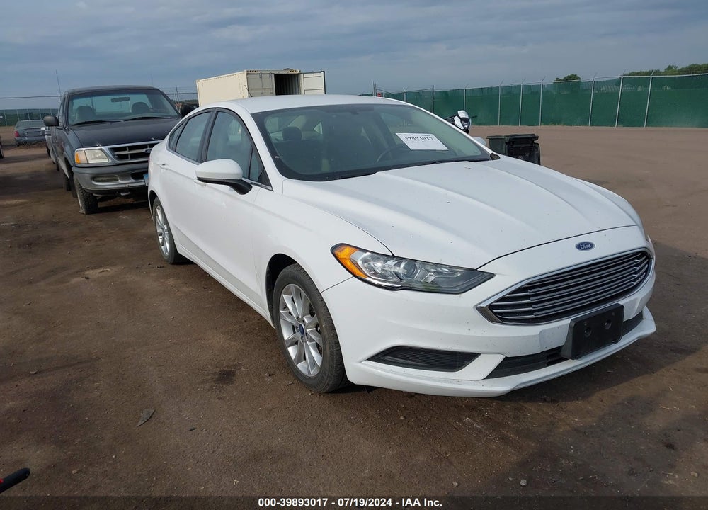 2017 FORD FUSION SE VIN: 3FA6P0HD5HR258156