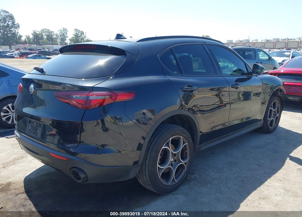 2022 ALFA ROMEO STELVIO SPRINT RWD VIN: ZASPAJAN7N7D37573