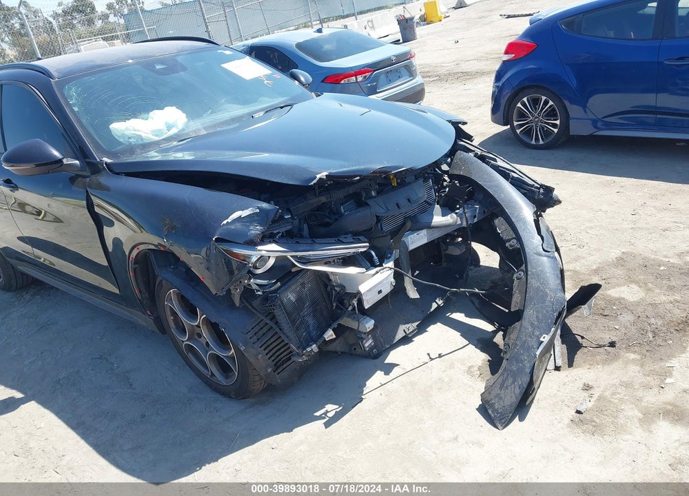 2022 ALFA ROMEO STELVIO SPRINT RWD VIN: ZASPAJAN7N7D37573