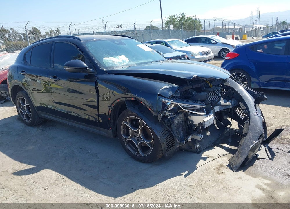 2022 ALFA ROMEO STELVIO SPRINT RWD VIN: ZASPAJAN7N7D37573