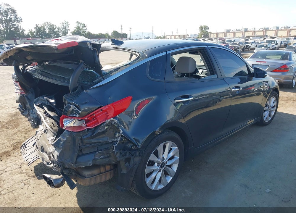 2016 KIA OPTIMA LX VIN: 5XXGT4L32GG083328