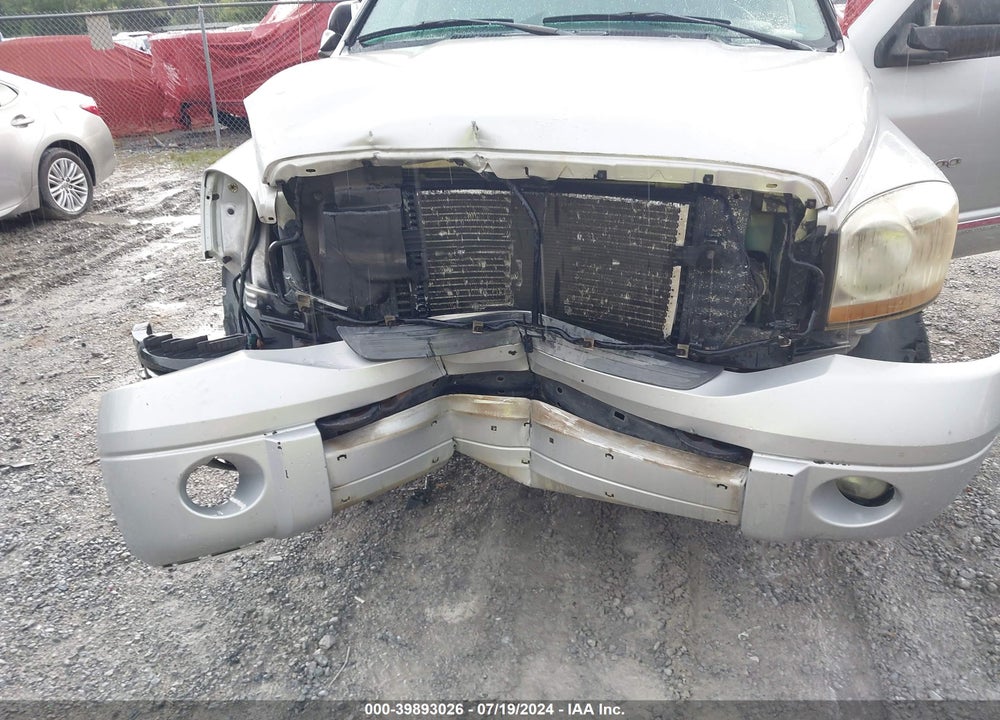 2006 DODGE RAM 2500 LARAMIE VIN: 3D7KS29C26G192690