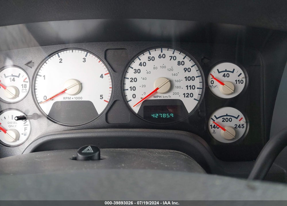 2006 DODGE RAM 2500 LARAMIE VIN: 3D7KS29C26G192690