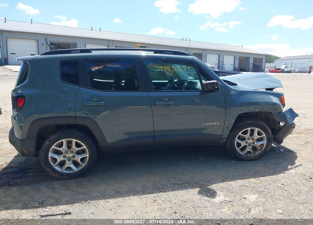 2017 JEEP RENEGADE LATITUDE 4X4 VIN: ZACCJBBB7HPF23493