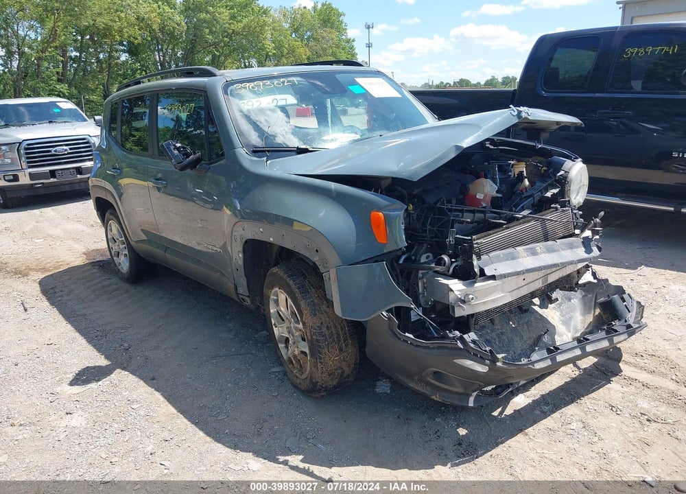 2017 JEEP RENEGADE LATITUDE 4X4 VIN: ZACCJBBB7HPF23493
