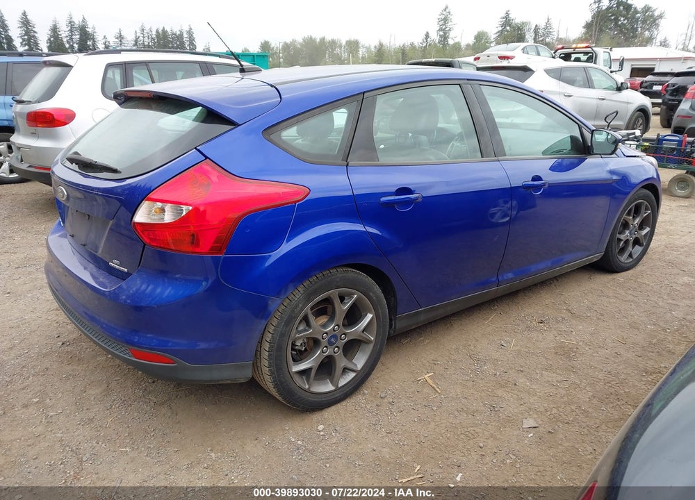 2014 FORD FOCUS SE VIN: 1FADP3K26EL245586