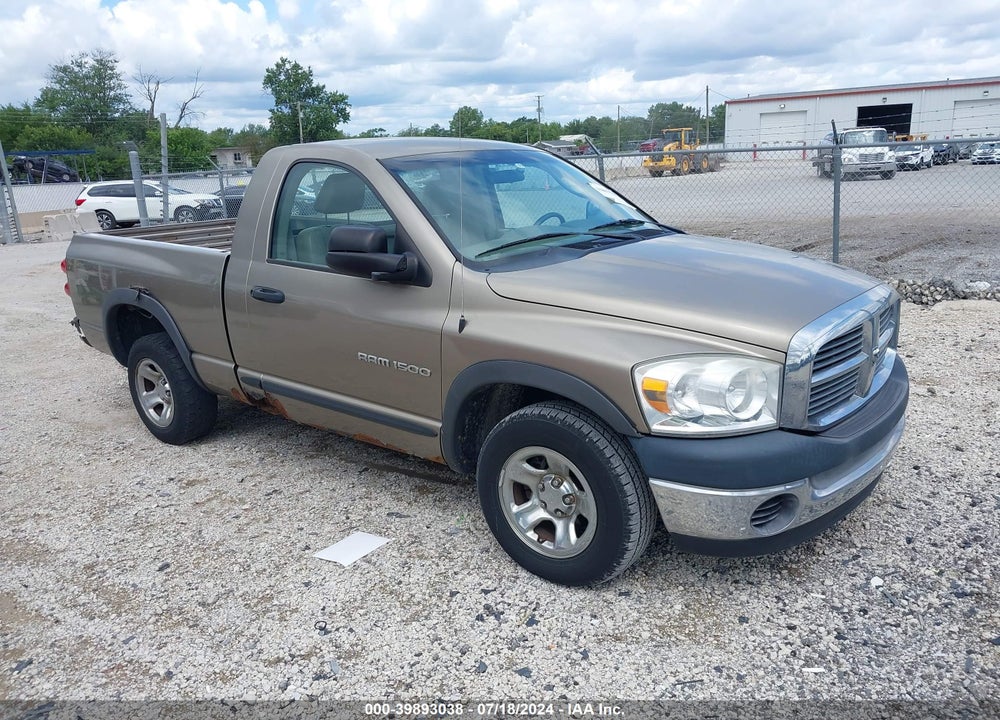 2007 DODGE RAM 1500 ST VIN: 1D7HA16K87J536445