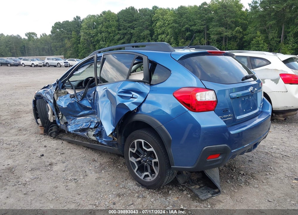 2017 SUBARU CROSSTREK 2.0I PREMIUM VIN: JF2GPABC9HG273207