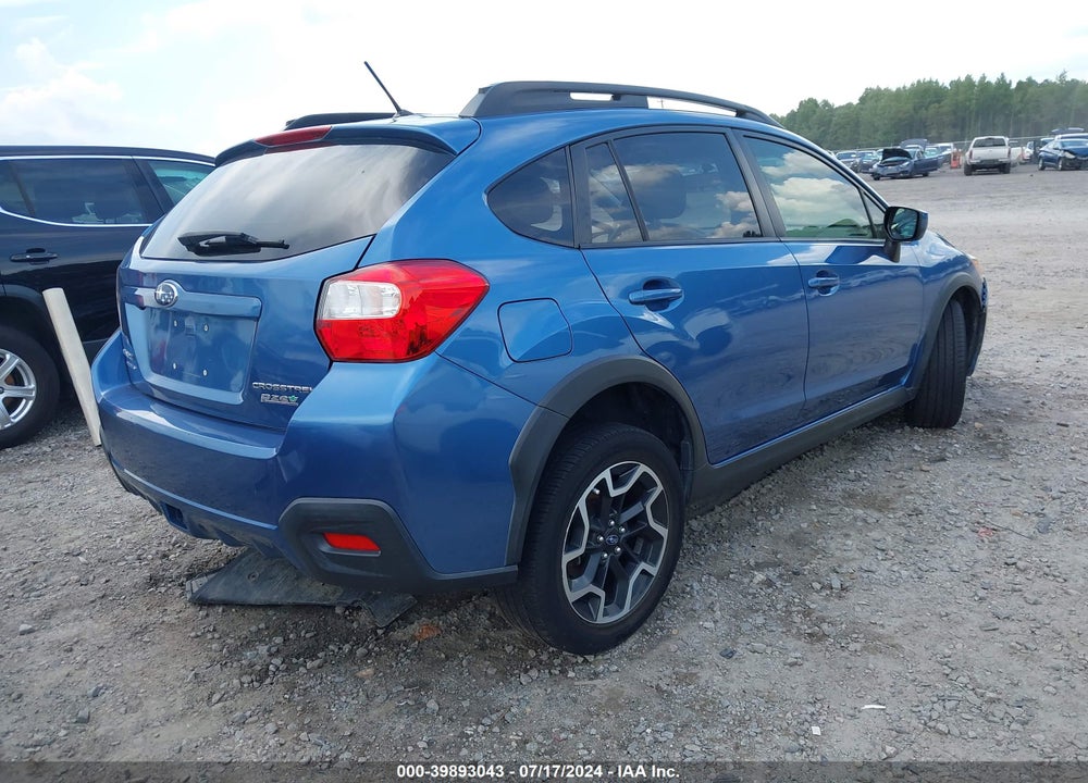 2017 SUBARU CROSSTREK 2.0I PREMIUM VIN: JF2GPABC9HG273207