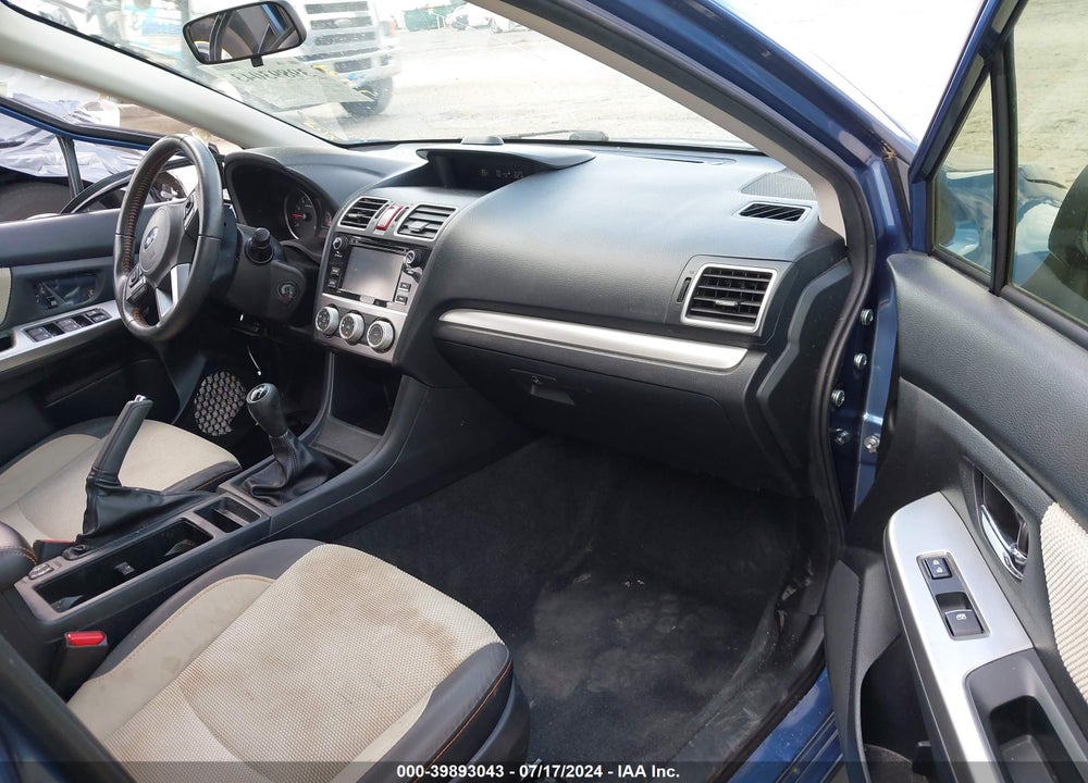 2017 SUBARU CROSSTREK 2.0I PREMIUM VIN: JF2GPABC9HG273207