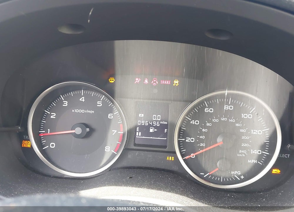 2017 SUBARU CROSSTREK 2.0I PREMIUM VIN: JF2GPABC9HG273207