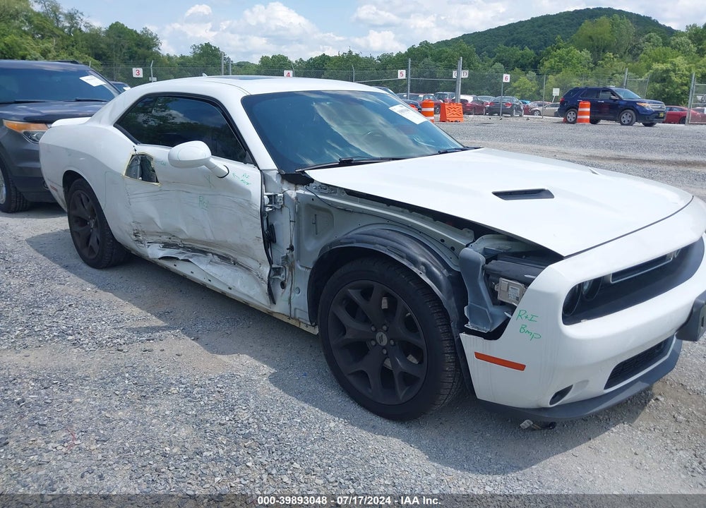 2018 DODGE CHALLENGER SXT PLUS VIN: 2C3CDZAG7JH258583