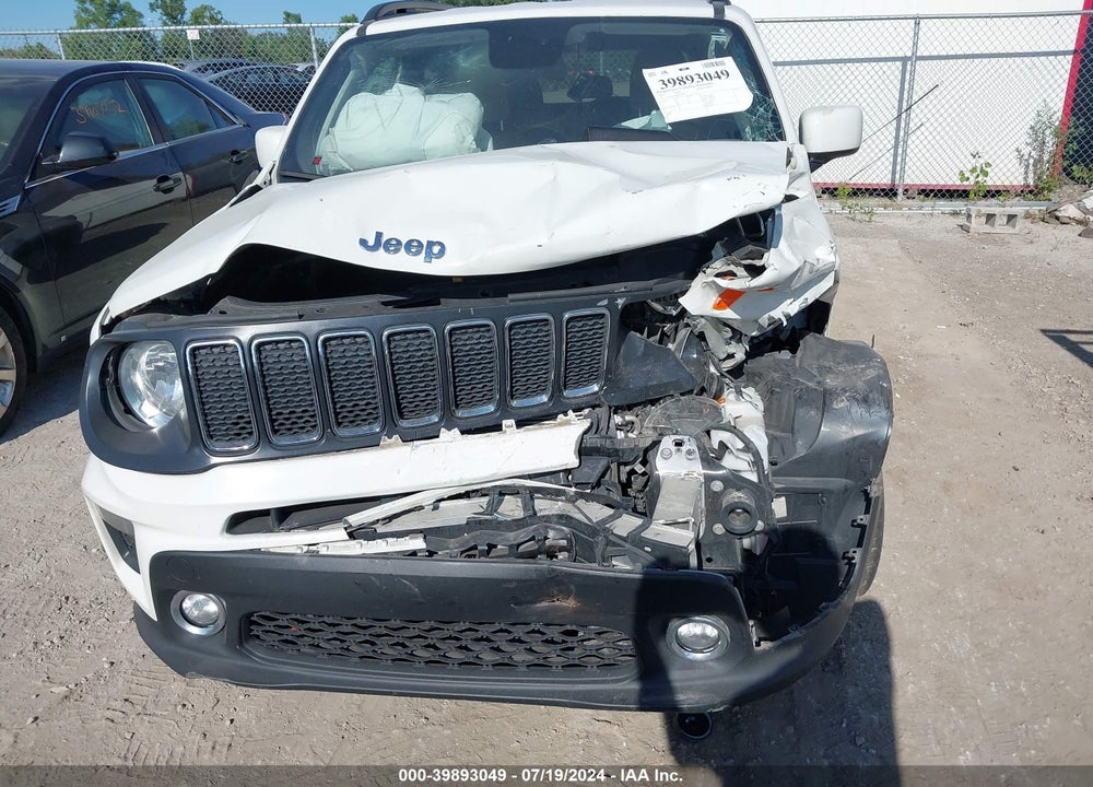 2019 JEEP RENEGADE LATITUDE FWD VIN: ZACNJABB9KPK08895