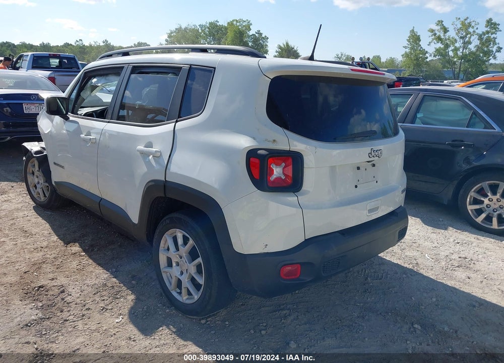 2019 JEEP RENEGADE LATITUDE FWD VIN: ZACNJABB9KPK08895