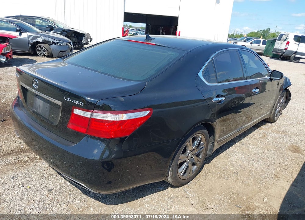 2008 LEXUS LS 460 VIN: JTHBL46F185054553
