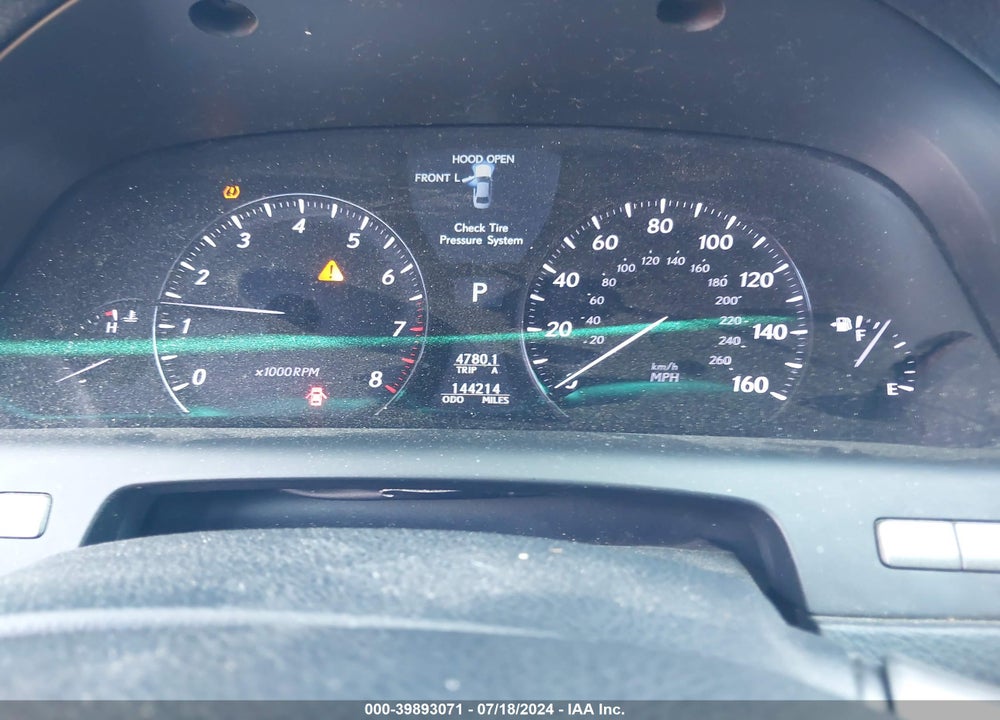 2008 LEXUS LS 460 VIN: JTHBL46F185054553