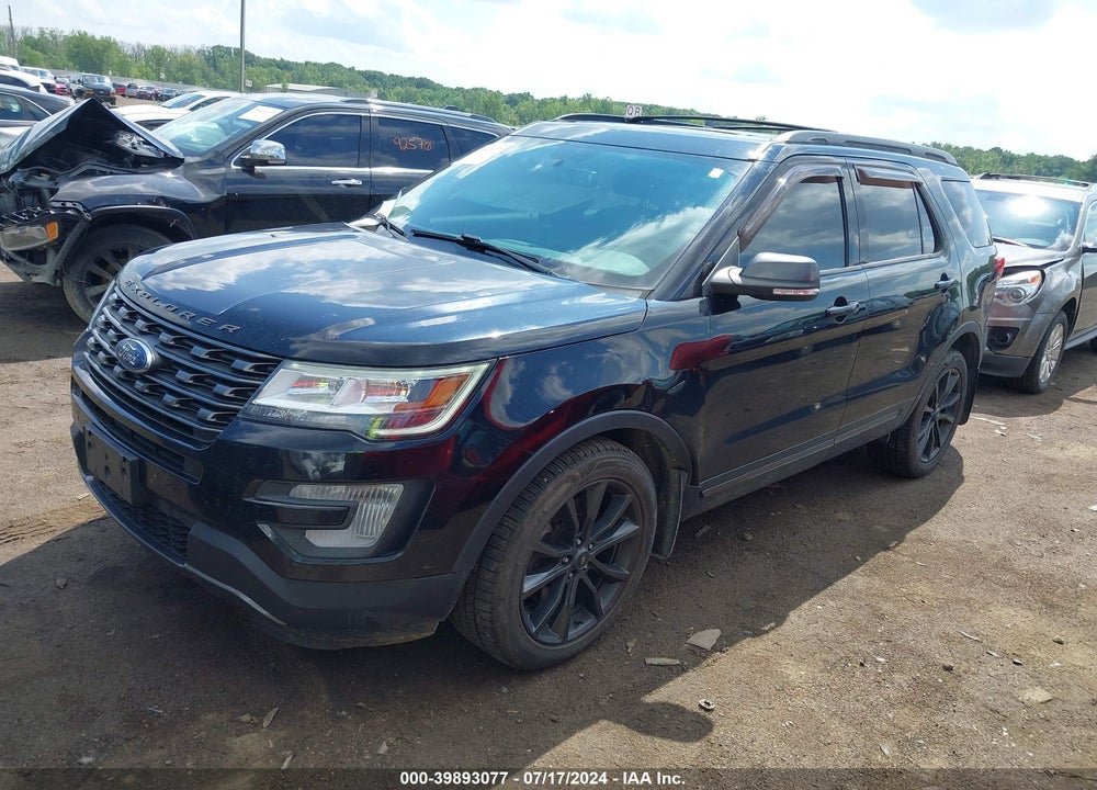 2017 FORD EXPLORER XLT VIN: 1FM5K8D89HGD72319