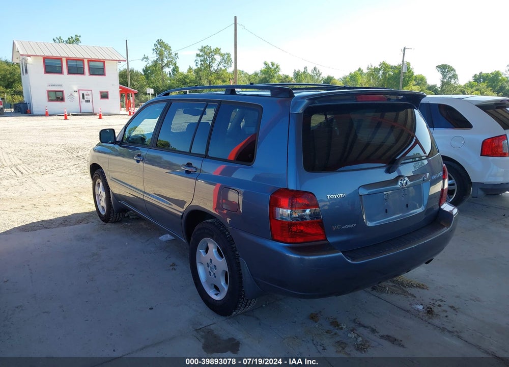 2005 TOYOTA HIGHLANDER LIMITED V6 VIN: JTEEP21A950112562