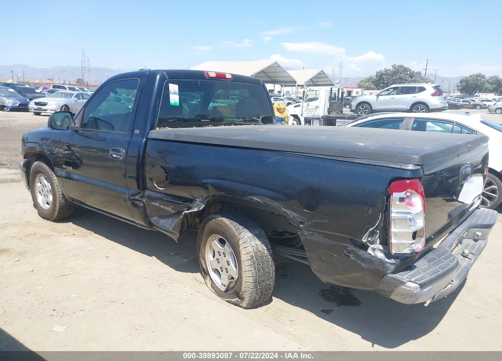 2001 CHEVROLET SILVERADO 1500 VIN: 1GCEC14W21Z204460