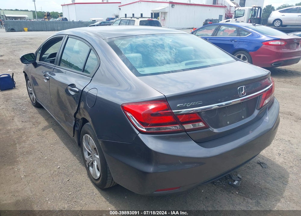 2015 HONDA CIVIC LX VIN: 19XFB2F58FE284464