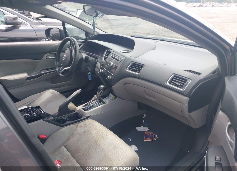 2015 HONDA CIVIC LX VIN: 19XFB2F58FE284464