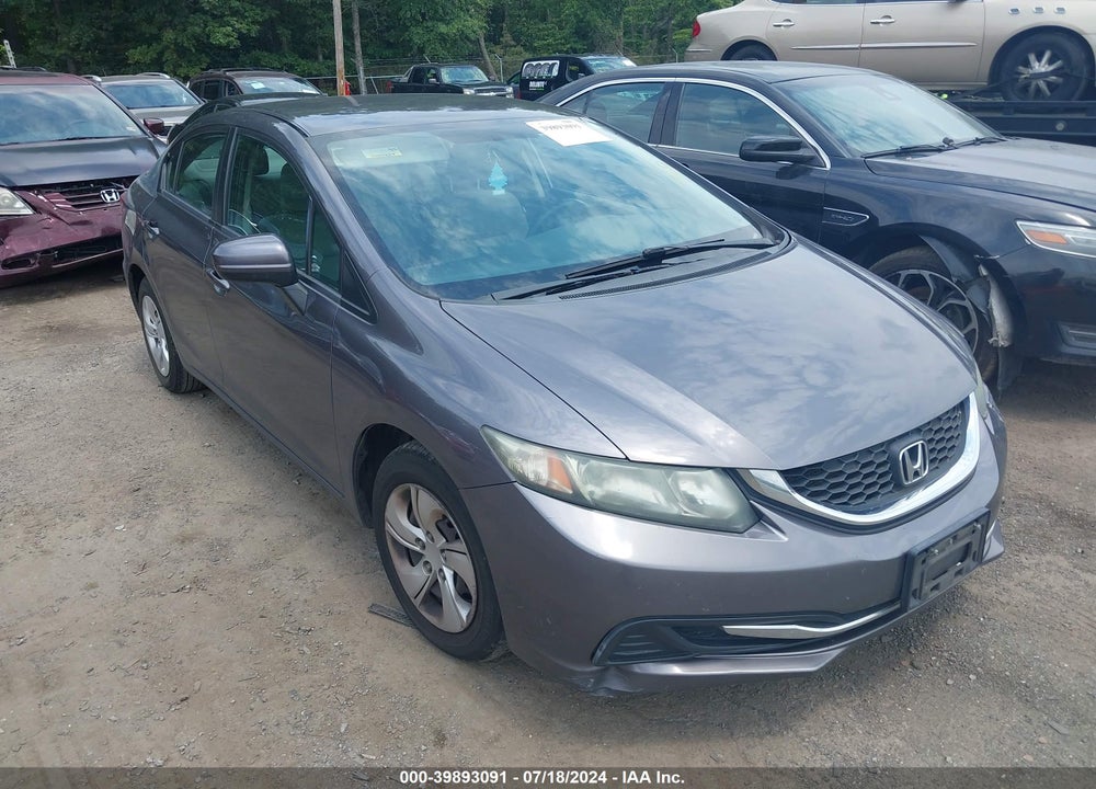 2015 HONDA CIVIC LX VIN: 19XFB2F58FE284464