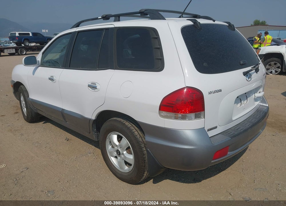 2006 HYUNDAI SANTA FE GLS/LIMITED VIN: KM8SC73E26U049214