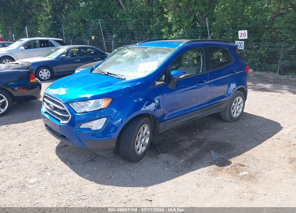 2021 FORD ECOSPORT VIN: MAJ3S2GEXMC423893