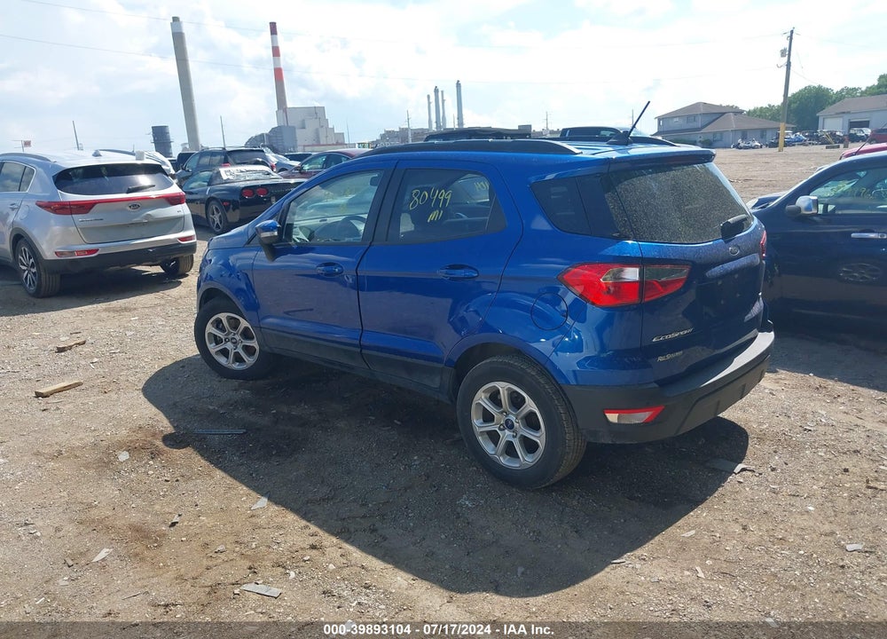 2021 FORD ECOSPORT VIN: MAJ3S2GEXMC423893