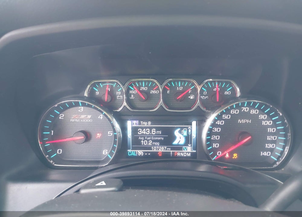 2016 CHEVROLET SILVERADO 1500 2LT VIN: 3GCUKREC7GG323759