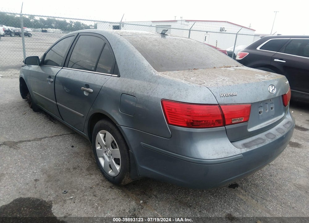 2009 HYUNDAI SONATA GLS VIN: 5NPET46C19H521928