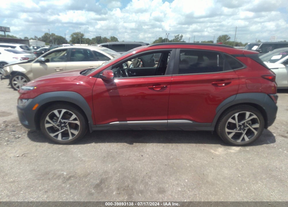 2022 HYUNDAI KONA LIMITED VIN: KM8K5CA39NU900654
