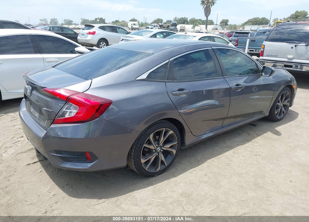 2021 HONDA CIVIC SPORT VIN: 2HGFC2F82MH550586