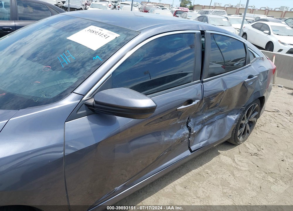 2021 HONDA CIVIC SPORT VIN: 2HGFC2F82MH550586
