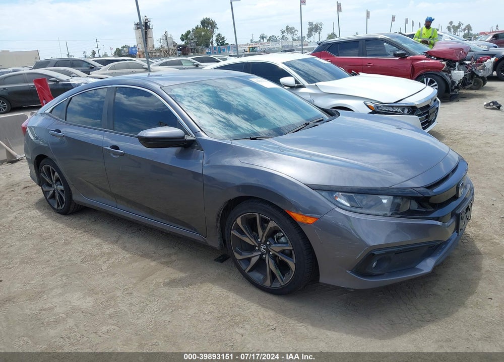 2021 HONDA CIVIC SPORT VIN: 2HGFC2F82MH550586