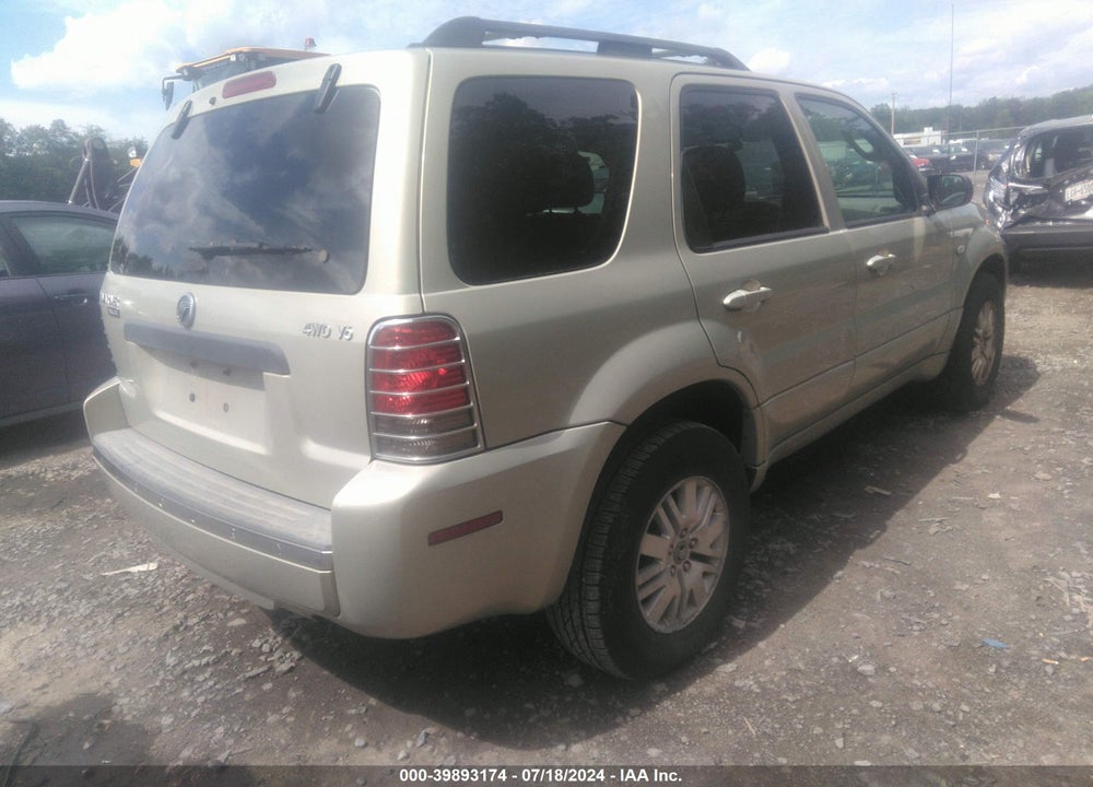 2005 MERCURY MARINER LUXURY/PREMIER VIN: 4M2CU57135DJ07681