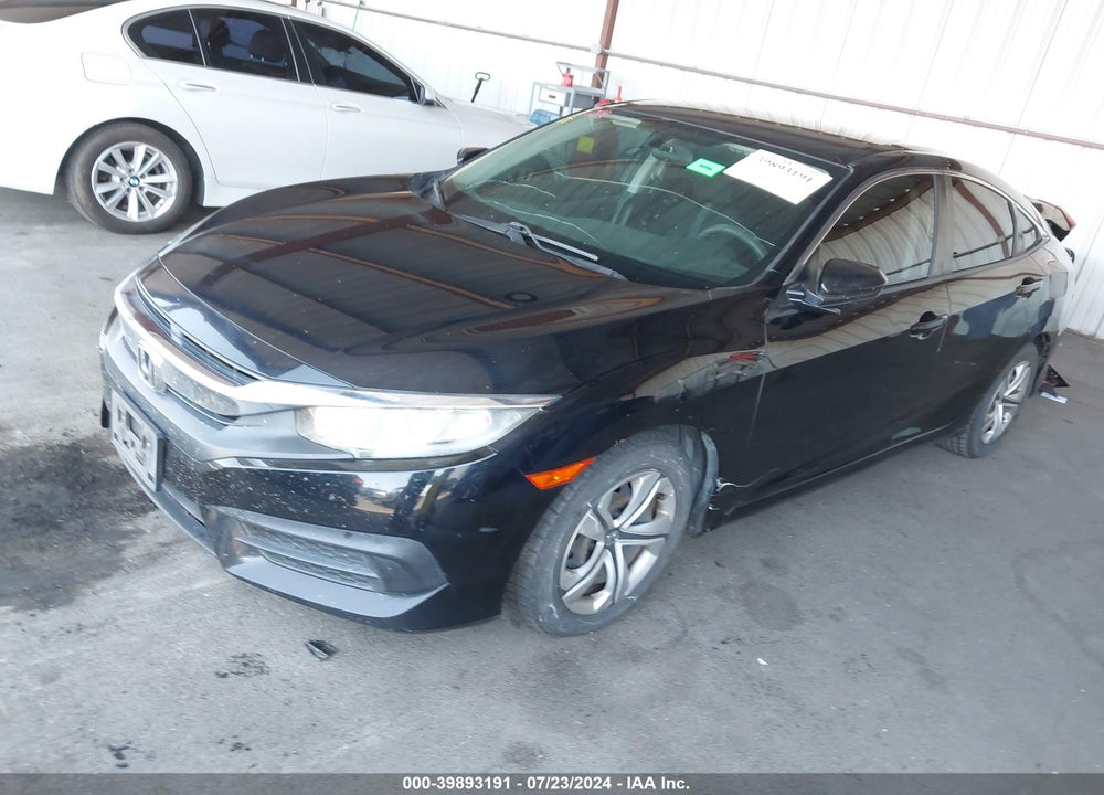 2016 HONDA CIVIC LX VIN: 19XFC2F53GE218807