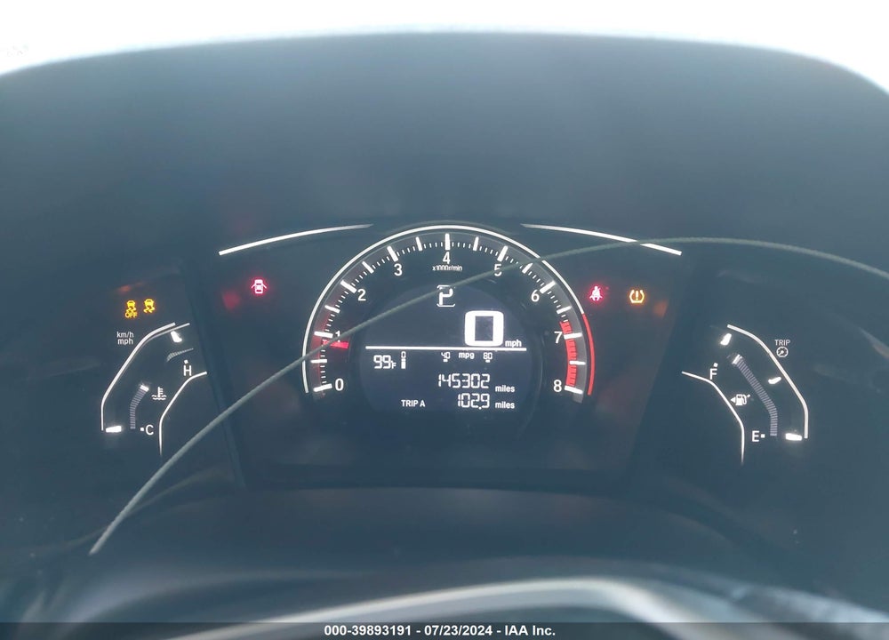 2016 HONDA CIVIC LX VIN: 19XFC2F53GE218807