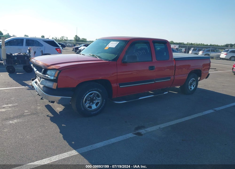 2004 CHEVROLET SILVERADO 1500 VIN: 1GCEC19X54Z145362