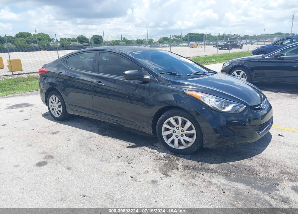 2012 HYUNDAI ELANTRA GLS VIN: 5NPDH4AE1CH113524