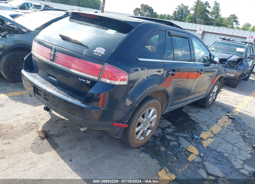 2008 LINCOLN MKX VIN: 2LMDU68C48BJ01334