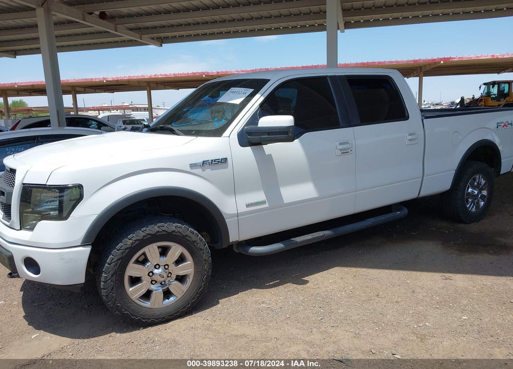 2011 FORD F-150 FX4 VIN: 1FTFW1ET0BFB91968