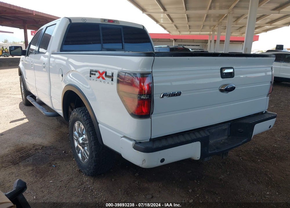 2011 FORD F-150 FX4 VIN: 1FTFW1ET0BFB91968