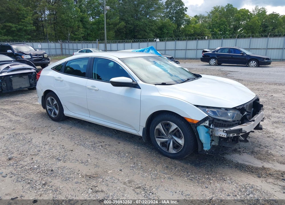 2019 HONDA CIVIC LX VIN: 19XFC2F64KE018777
