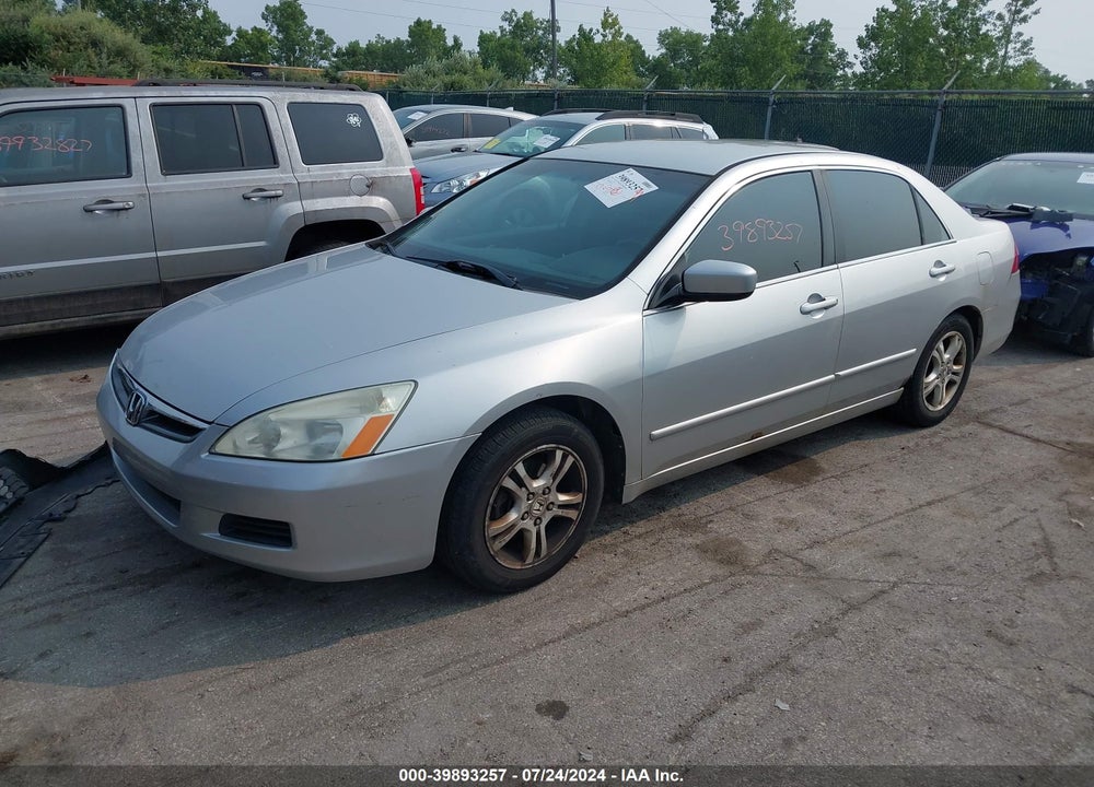 2006 HONDA ACCORD 2.4 SE VIN: 1HGCM56356A100390