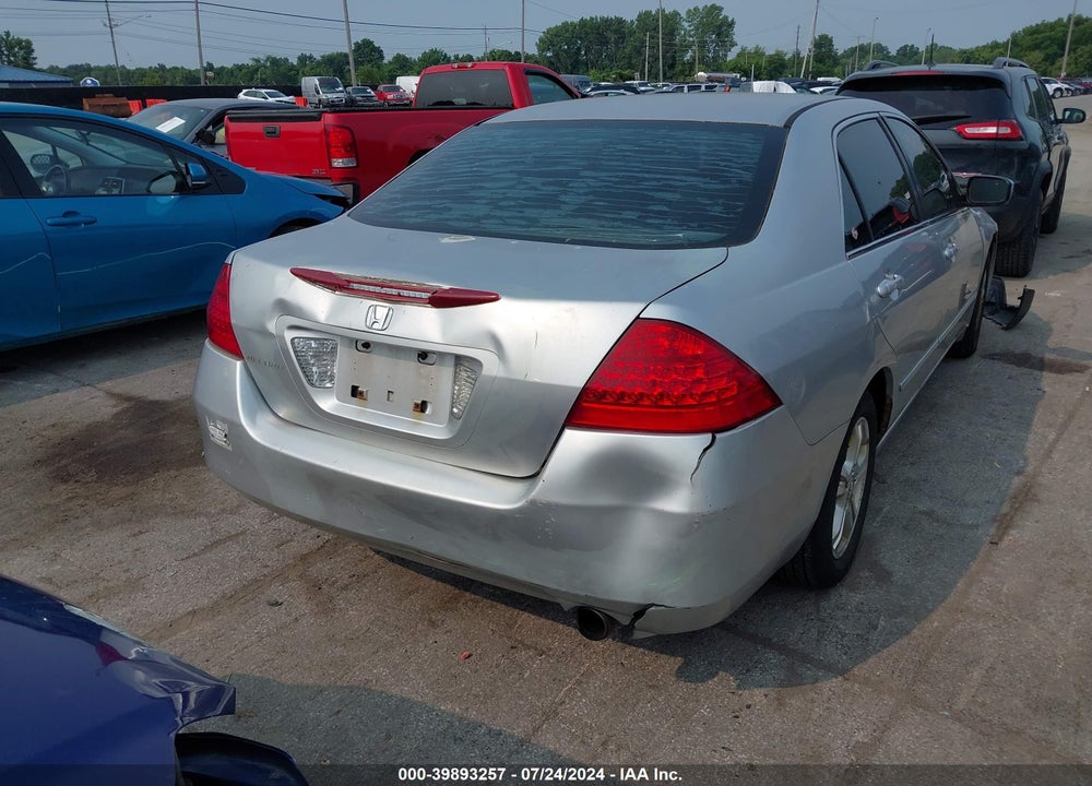 2006 HONDA ACCORD 2.4 SE VIN: 1HGCM56356A100390