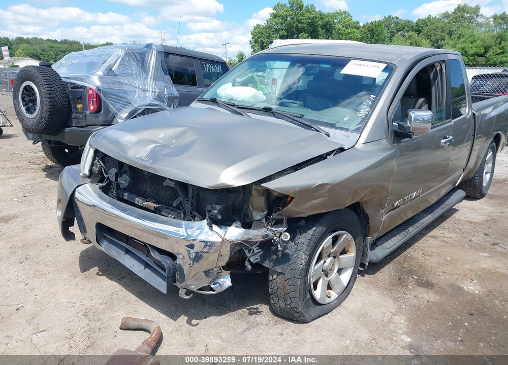 2006 NISSAN TITAN LE VIN: 1N6AA06AX6N540515