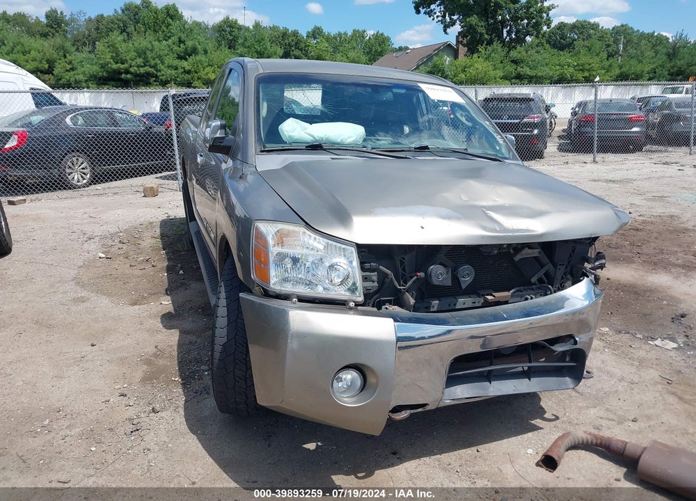 2006 NISSAN TITAN LE VIN: 1N6AA06AX6N540515