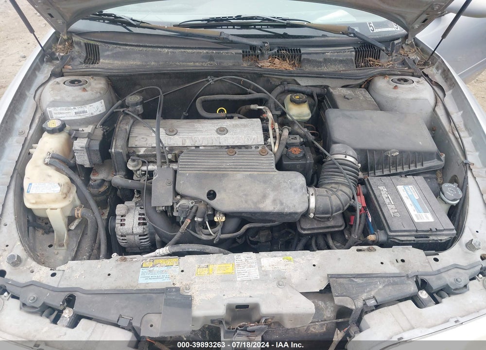 2000 OLDSMOBILE ALERO GL2 VIN: 1G3NL52T2YC347065